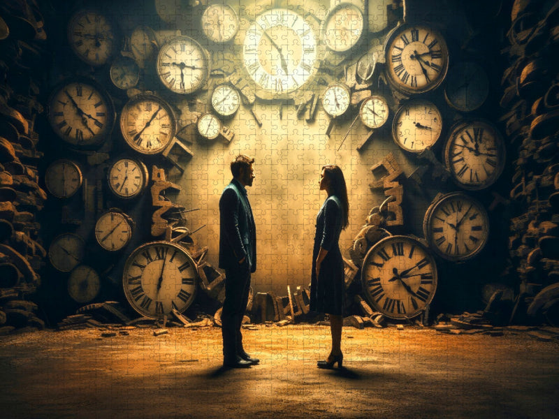 Die Zeit - CALVENDO Foto-Puzzle'
