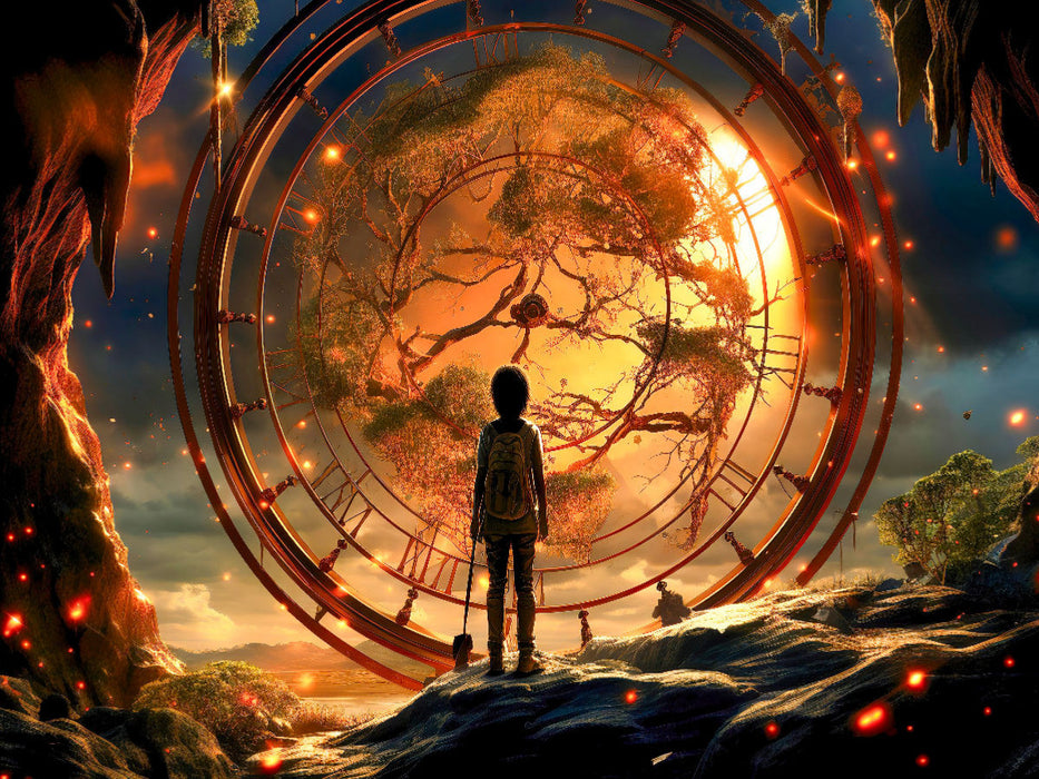 Die Zeit - CALVENDO Foto-Puzzle'