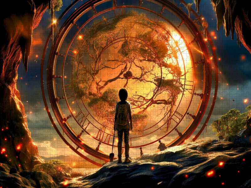 Die Zeit - CALVENDO Foto-Puzzle'