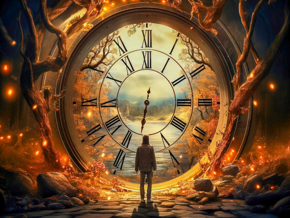 Die Zeit - CALVENDO Foto-Puzzle'