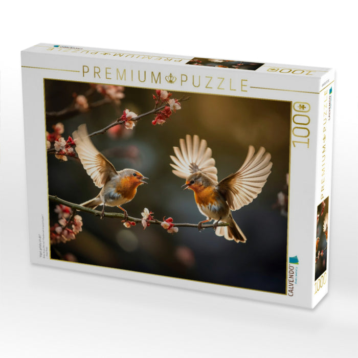 Vögel, gefalle ich dir? - CALVENDO Foto-Puzzle'