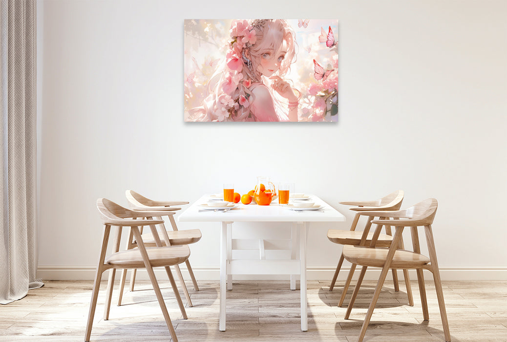 Premium Textil-Leinwand Ein Motiv aus dem Kalender Der Mädchen-Kalender