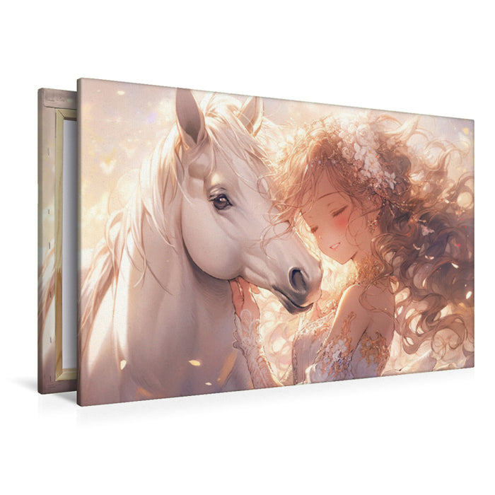 Premium Textil-Leinwand Ein Motiv aus dem Kalender Der Mädchen-Kalender