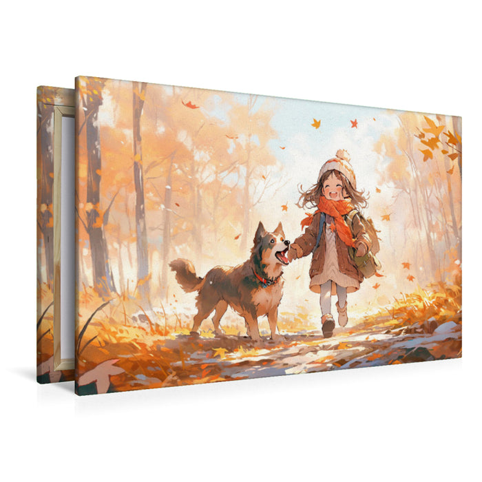 Premium Textil-Leinwand Ein Motiv aus dem Kalender Der Mädchen-Kalender