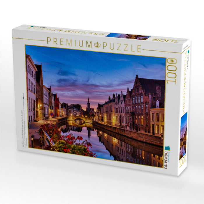 Ein Motiv aus dem Kalender Brügge und Gent im Zwielicht - CALVENDO Foto-Puzzle'