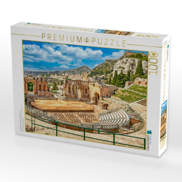 Griechisches Theater um 350 v. Chr. - CALVENDO Foto-Puzzle'