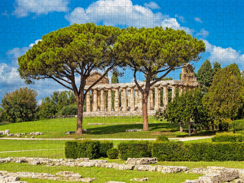 Tempel der Athena um 510 v. Chr. - CALVENDO Foto-Puzzle'