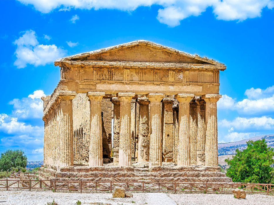 Concordia Tempel um 440 v. Chr. - CALVENDO Foto-Puzzle'