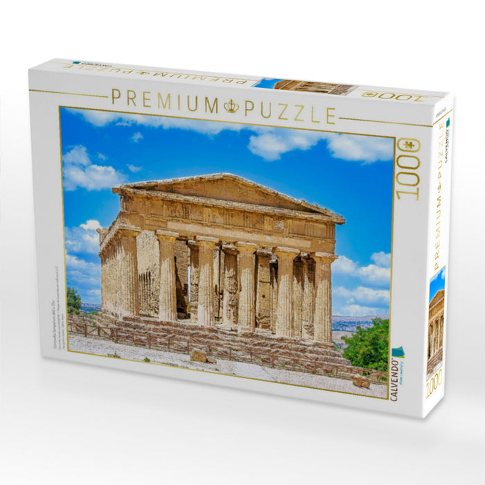 Concordia Tempel um 440 v. Chr. - CALVENDO Foto-Puzzle'