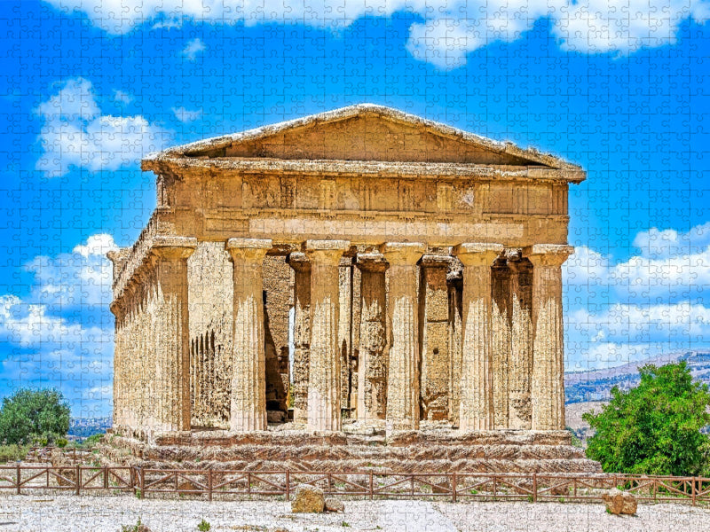 Concordia Tempel um 440 v. Chr. - CALVENDO Foto-Puzzle'