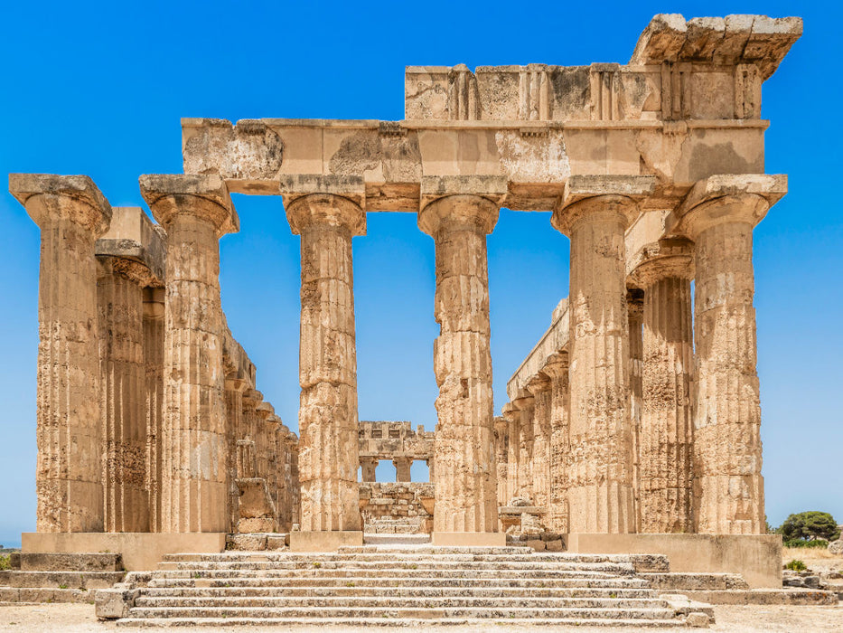 Tempel E um 450 v. Chr. - CALVENDO Foto-Puzzle'