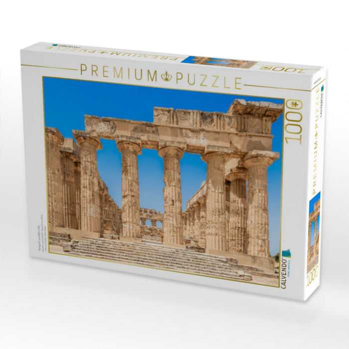 Tempel E um 450 v. Chr. - CALVENDO Foto-Puzzle'