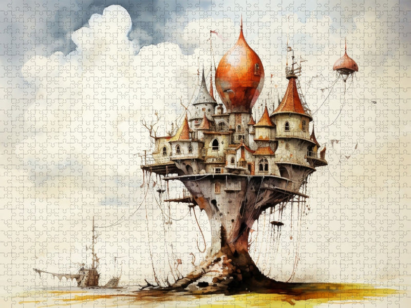 Ein Motiv aus dem Kalender "Kuriose Häuser" - CALVENDO Foto-Puzzle'