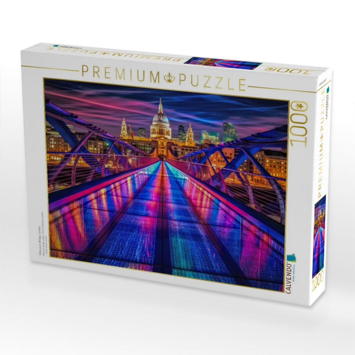 Millennium Bridge, London - CALVENDO Foto-Puzzle'