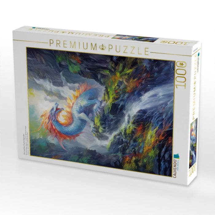 Das Land der Drachenlegenden - CALVENDO Foto-Puzzle'