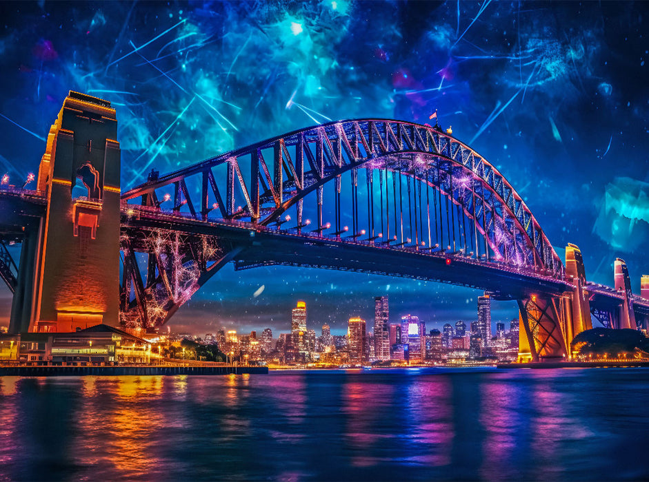 Habour Bridge, Sydney - CALVENDO Foto-Puzzle'