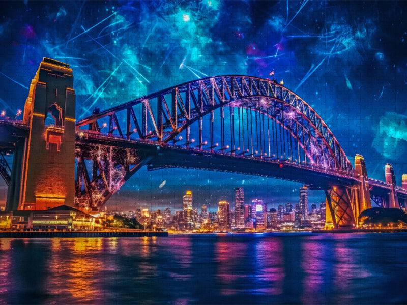 Habour Bridge, Sydney - CALVENDO Foto-Puzzle'
