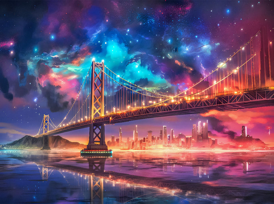 Golden Gate Bridge, San Franzisco - CALVENDO Foto-Puzzle'