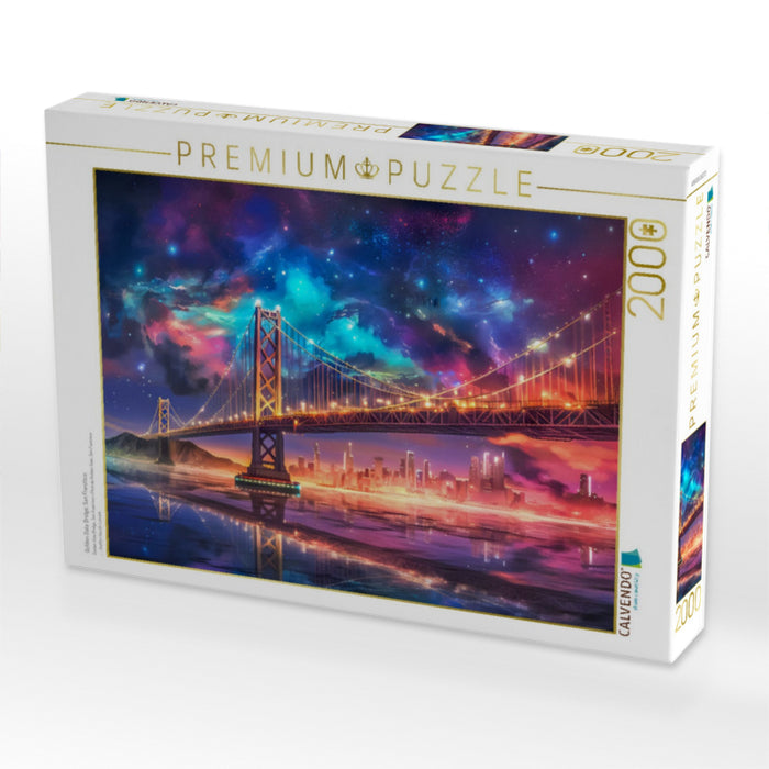 Golden Gate Bridge, San Franzisco - CALVENDO Foto-Puzzle'