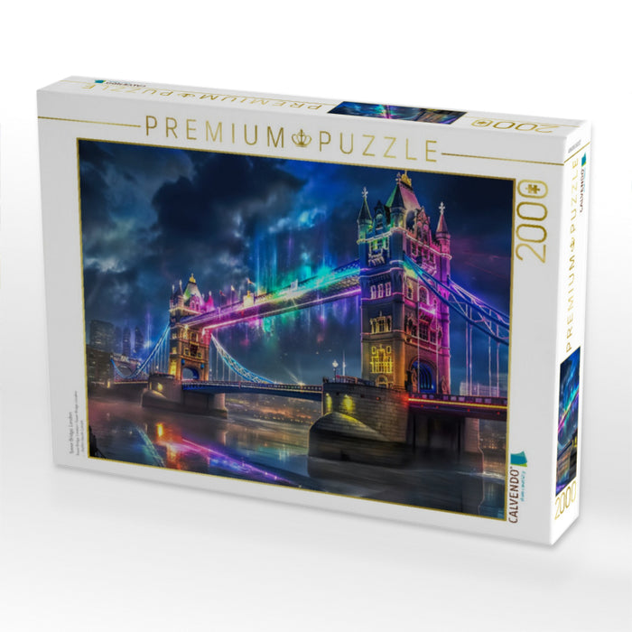 Tower Bridge, London - CALVENDO Foto-Puzzle'