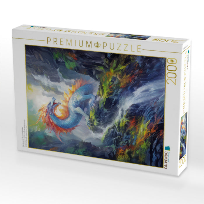 Das Land der Drachenlegenden - CALVENDO Foto-Puzzle'