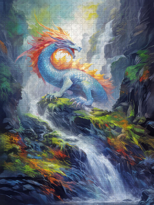 Das Land der Drachenlegenden - CALVENDO Foto-Puzzle'