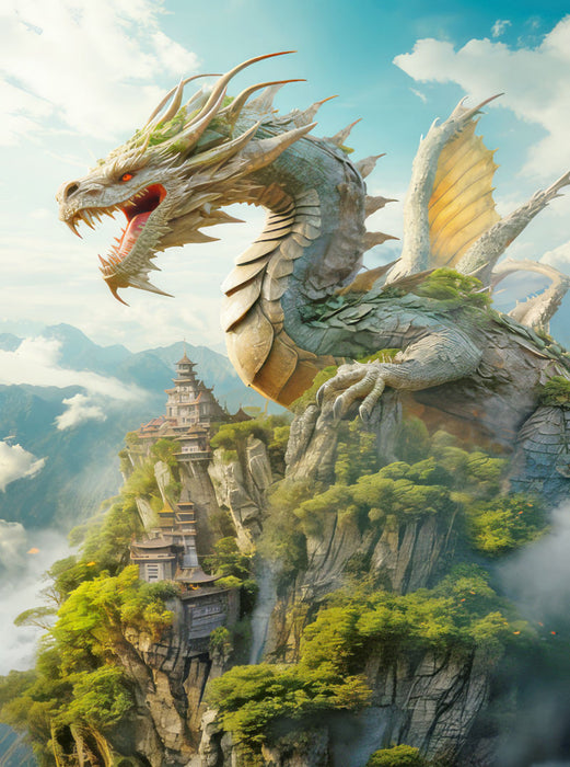Das Land der Drachenlegenden - CALVENDO Foto-Puzzle'