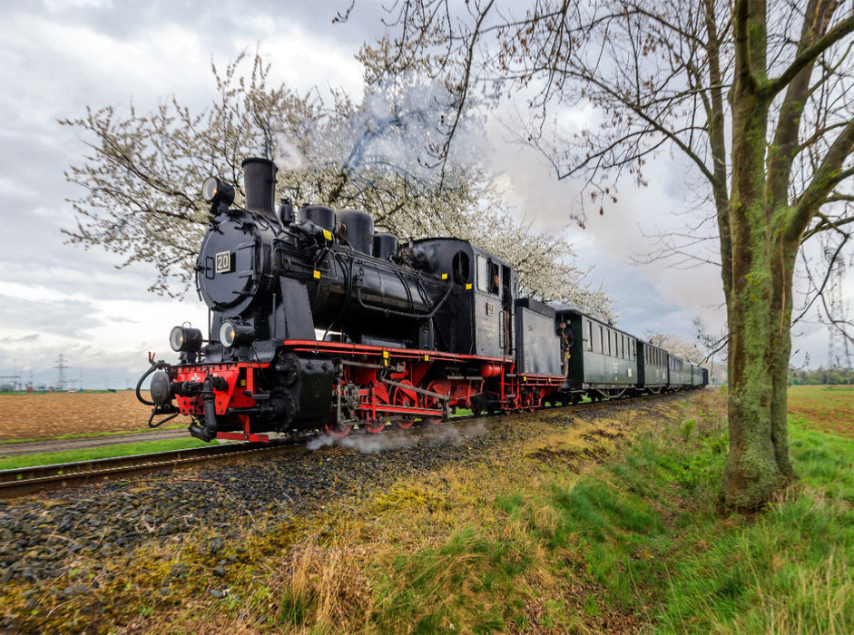 Die Lok20 der Bergwarksbahn - CALVENDO Foto-Puzzle'
