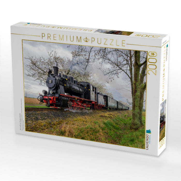 Die Lok20 der Bergwarksbahn - CALVENDO Foto-Puzzle'