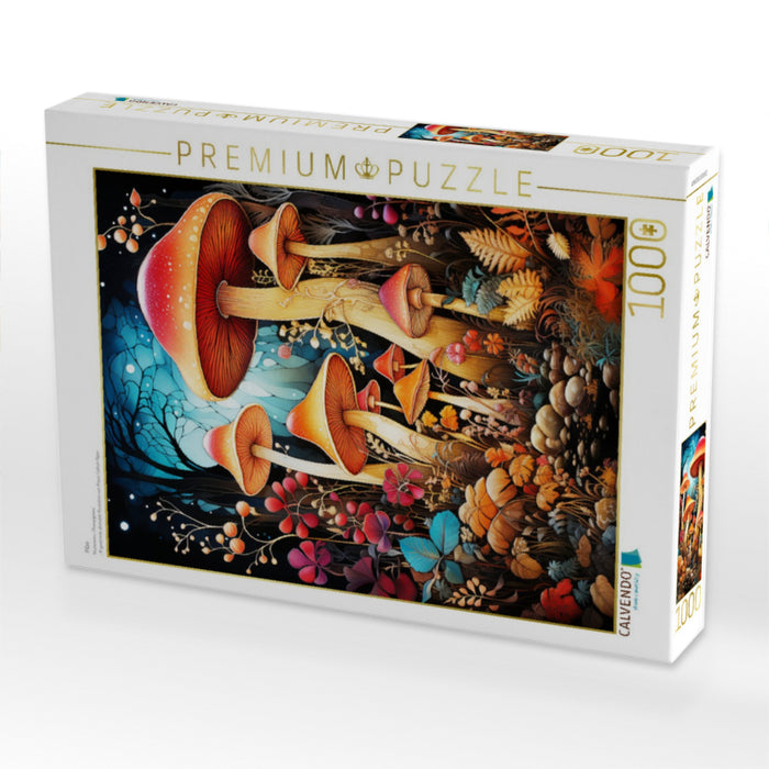 Pilze - CALVENDO Foto-Puzzle'