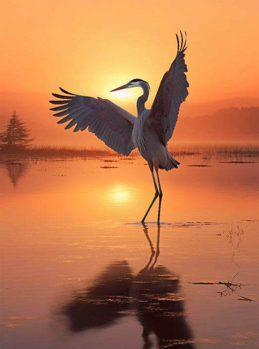 Ein Motiv aus dem Kalender Tanz der Vögel - CALVENDO Foto-Puzzle'