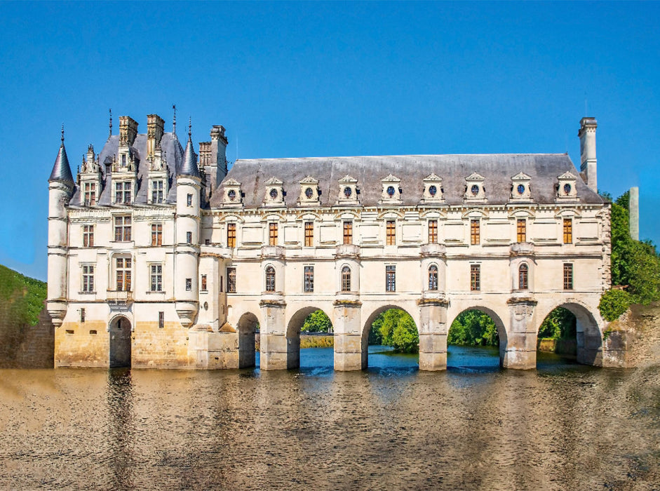 Schloss Chenonceau - CALVENDO Foto-Puzzle'