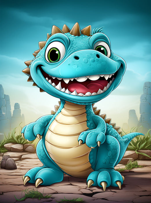 Ein Motiv aus dem Kalender Happy Dinos - CALVENDO Foto-Puzzle'
