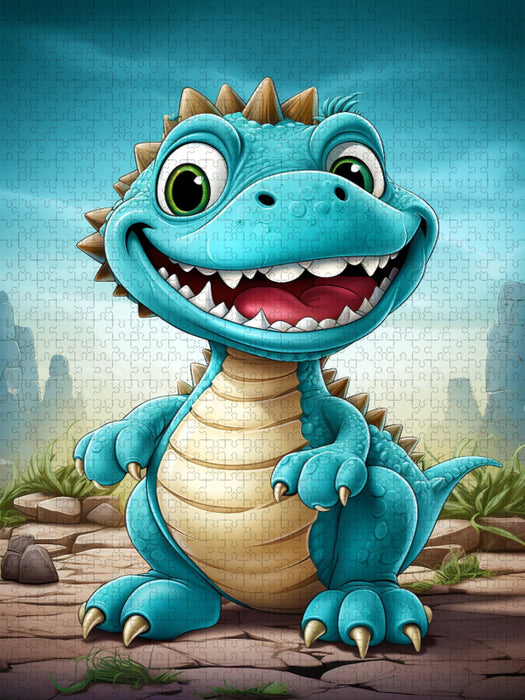 Ein Motiv aus dem Kalender Happy Dinos - CALVENDO Foto-Puzzle'