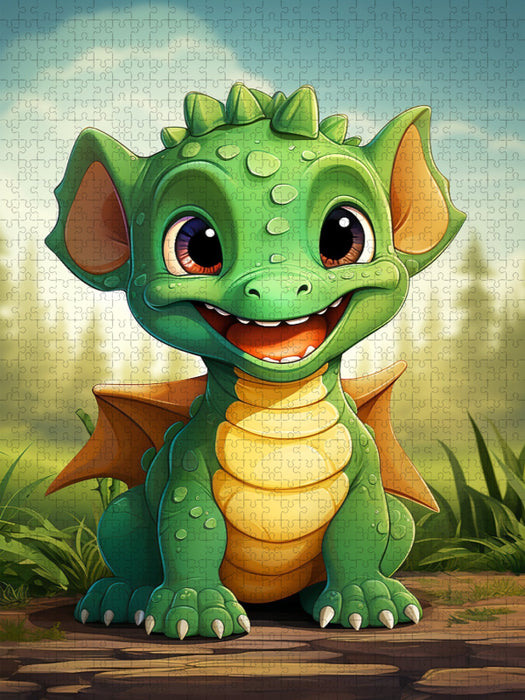 Ein Motiv aus dem Kalender Happy Dinos - CALVENDO Foto-Puzzle'