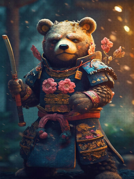 jSamurai-Bär - CALVENDO Foto-Puzzle'