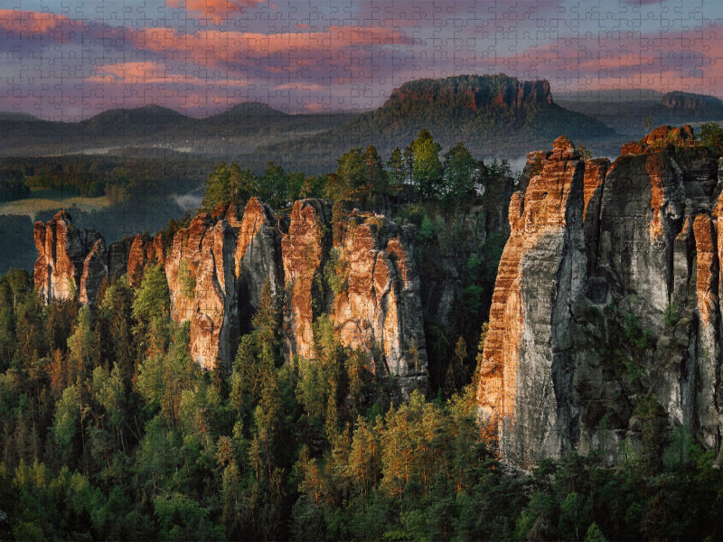 Blick am Morgen - CALVENDO Foto-Puzzle'