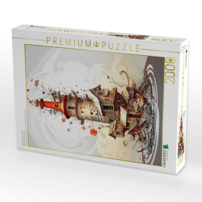 Mystisches Leuchtfeuer - CALVENDO Foto-Puzzle'