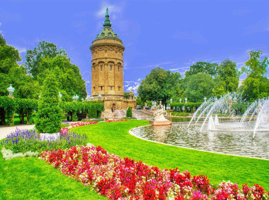 Wasserturm - CALVENDO Foto-Puzzle'