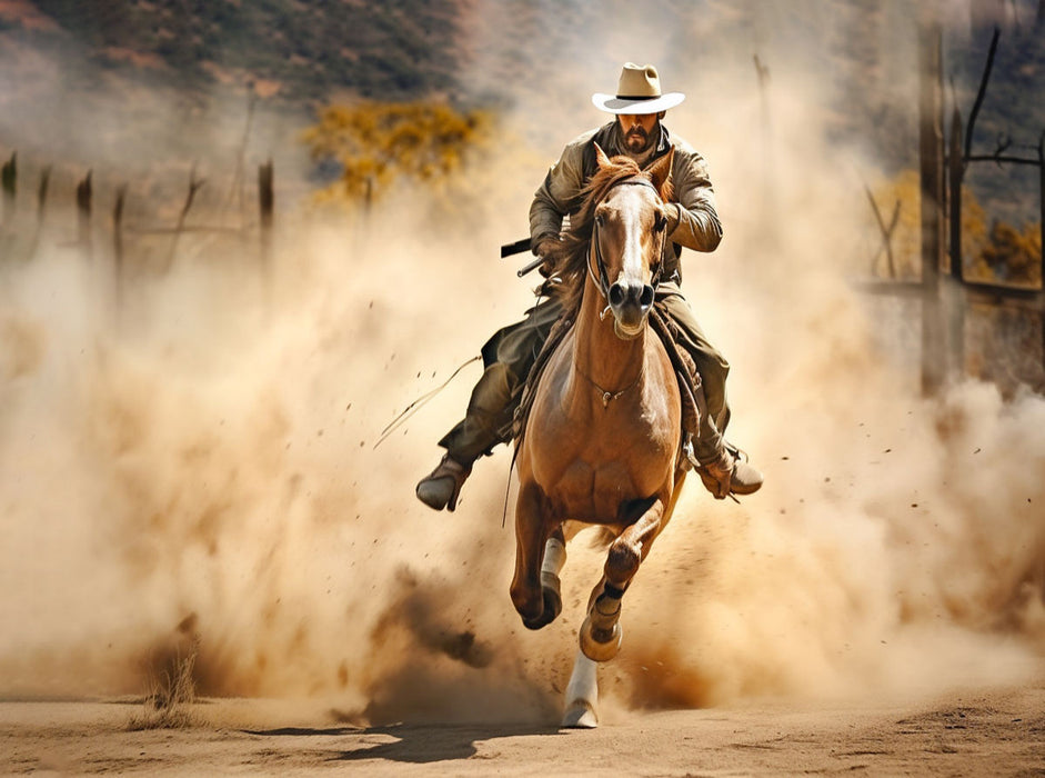 Cowboy - CALVENDO Foto-Puzzle'