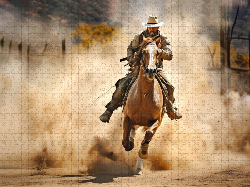 Cowboy - CALVENDO Foto-Puzzle'