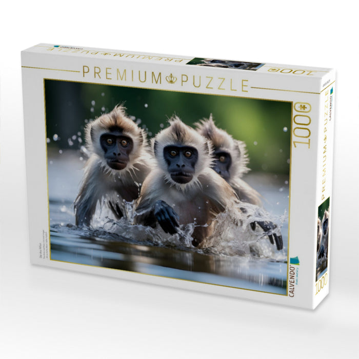 Die drei Affen - CALVENDO Foto-Puzzle'