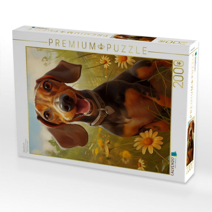 Wiesenfreund - CALVENDO Foto-Puzzle'