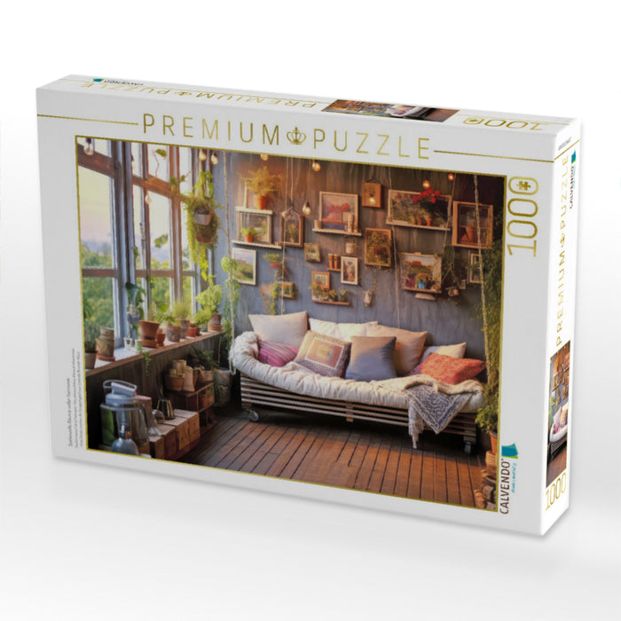 Seelenvolle Räume voller Harmonie - CALVENDO Foto-Puzzle'
