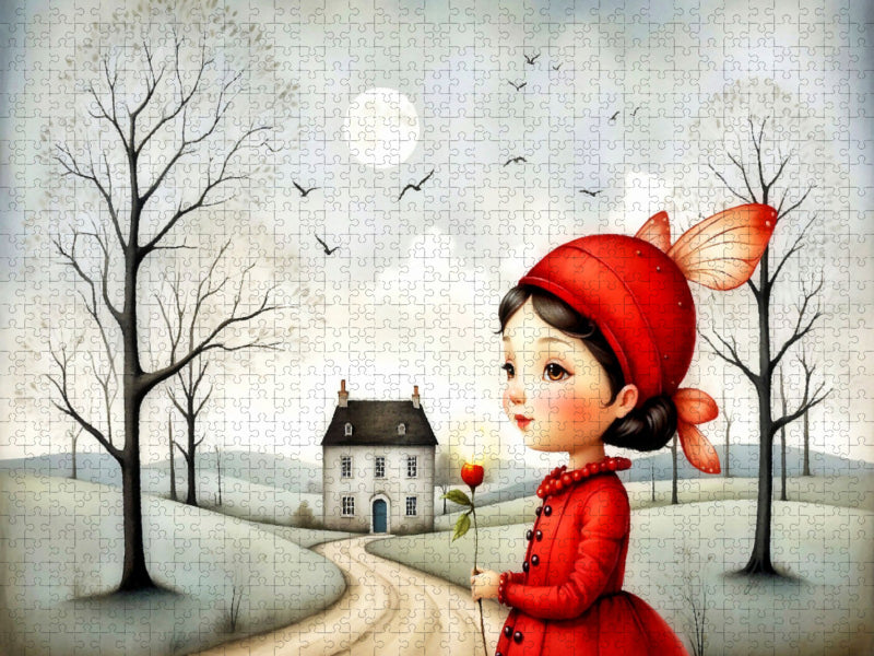 Warten auf den Winter - CALVENDO Foto-Puzzle'