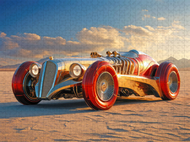 Rennwagen - CALVENDO Foto-Puzzle'