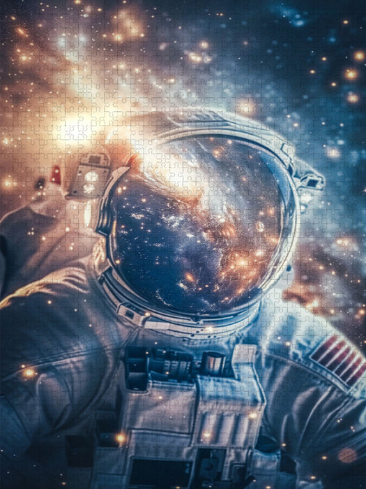 Die Dunkelheit des Weltraums birgt das Licht der Erkenntnis - CALVENDO Foto-Puzzle'