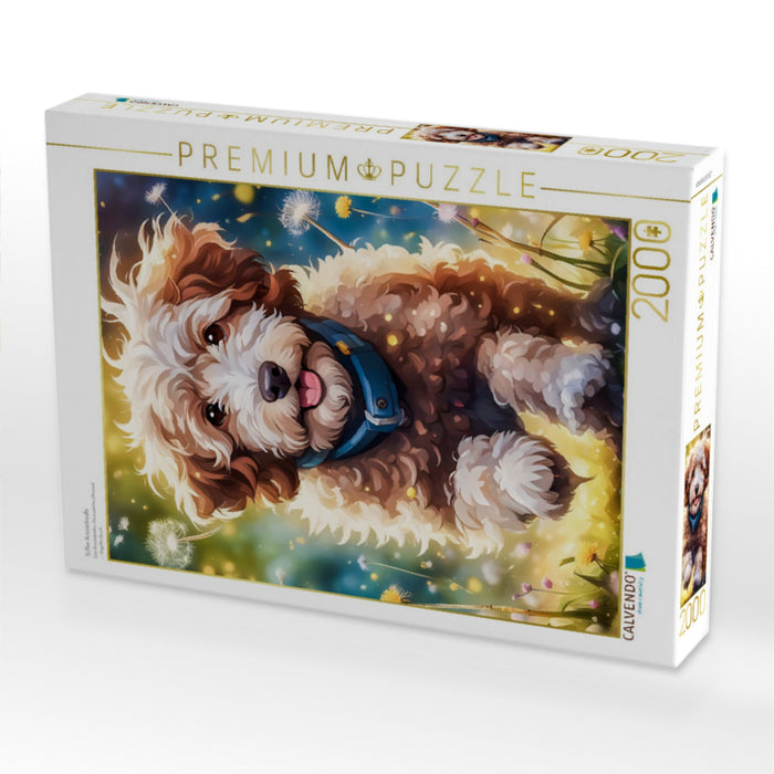 Süßer Aussiedoodle - CALVENDO Foto-Puzzle'
