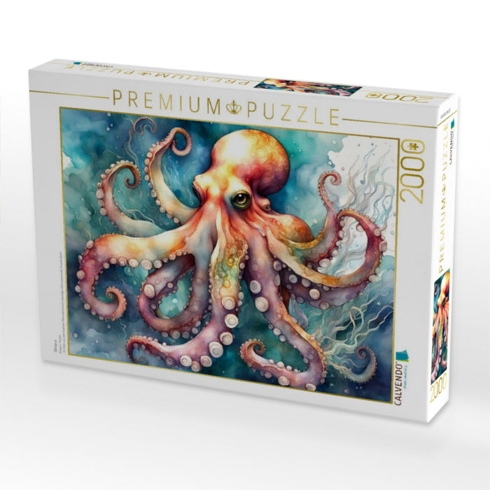 Oktopus - CALVENDO Foto-Puzzle'