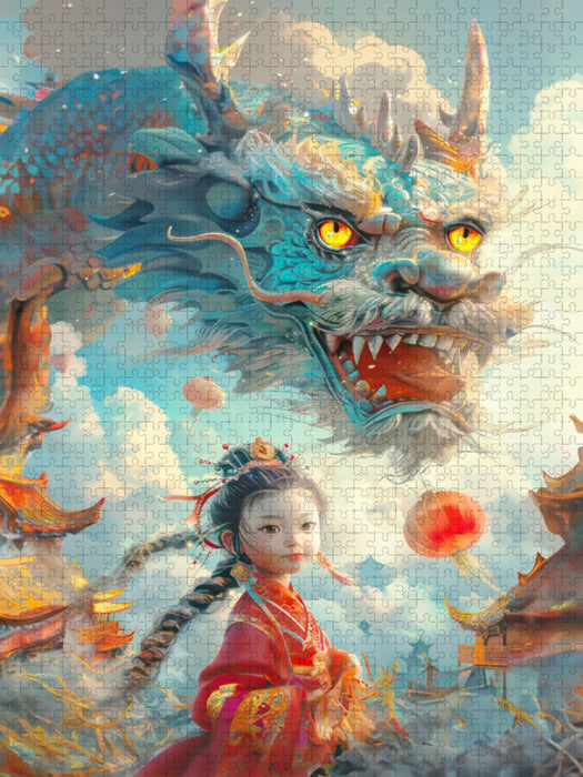 Mein Drache - CALVENDO Foto-Puzzle'
